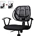 Aumo-mate Car Office Seat Chair Massage Back Lumbar Support Mesh Ventilate Cushion Pad