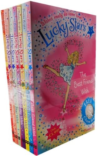 Phoebe Bright Lucky Stars 7 Books Collection Pack Set RRP: £28.93 (The Best Friend Wish, The Perfect Pony Wish, The Pop Singer Wish, The Birthday Wish, The Film Star Wish, The Ballerina Wish, The Christmas Wish)