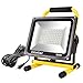 Ustellar 5500LM 55W LED Work Light (400W Equivalent), 2 Brightness Levels, Waterproof Portable Flood Lights, 16ft/5M Cord with Plug, Stand Working Lights for Construction Site, 6000K Daylight White primary