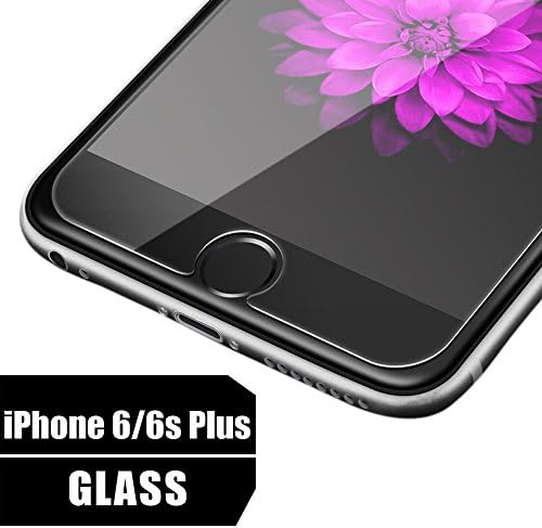 iPhone 6/6S Plus Screen Protector, Samgg Tempered Glass High Clear Anti-scratch Fingerprint Screen Protector for Apple iPhone 6 Plus, iPhone 6S Plus ( 5.5 inch Screen )