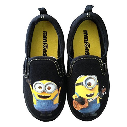 Despicable me minions boys  canvas sneaker slip on shoe…