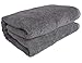 SALBAKOS 100% Turkish Cotton Jumbo Bath Sheet Towel Oversized 40x80 inch | Premium Hotel & Spa Quality, Soft, Absorbent, XL Bath Towels | Made in Turkey (Pack of 1, Gray)