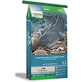 Nature's Canvas Catfish Feed Big Strike 32% Protein Floating Fish Food 40 Pounds