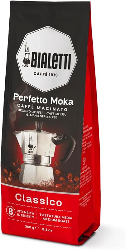 Espressokocher plus 250 g Perfekt Moka Bialetti, nicht induktionsfähig, 3 Tassen (130 ml), Aluminium, 0003544 — Foto 4 von 6