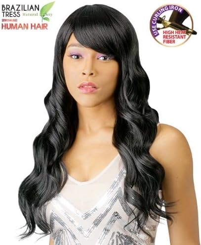BrazilianTress Human Hair Full Wig-Egyptian Wave-BTH23-TX1B/REDWINE
