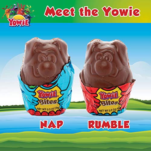 Yowie Bites Chocolate with Surprise Inside Easter Prize Tray of 8 Boxes Each Box Contains