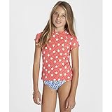 Billabong Girls' Starlight Short Sleeve Rashguard Set