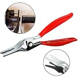 Car Hose Removal Plier Tool - Angled Auto Fuel and Vacuum Line Tube Hose Remover - Separator Pliers Pipe Repairing Tool -