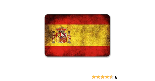 2 x 30cm/300 mm España Bandera española Etiqueta autoadhesiva ...