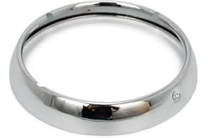 AnXin 7" Chrome Headlight Headlamp Trim Ring For Electra Street Glide Touring