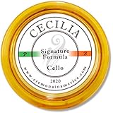 CECILIA â€˜Signature formulaâ€™ Rosin for Cello, Rosin Specially Formulated Cello Rosin for Cello Bows (New â€˜Liquid Form Blending Methodâ€™) (MINI (Half Cake))