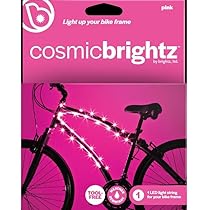 Brightz CosmicBrightz Éclairage LED pour cadre de vélo Rose
