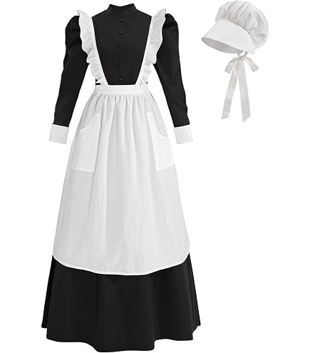 Women's Amish Costume Dress & Apron