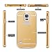 S5 Case, Galaxy S5 Case, TabPow [Electroplating Series] Luxury Slim Hard Back Case Cover Bumper [Mirror Case] for Samsung Galaxy S5 SV I9600, Rose Gold