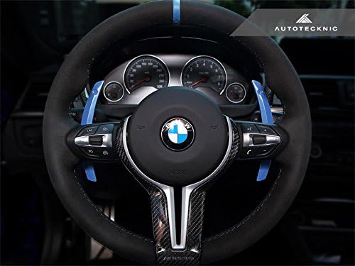AutoTecknic Competition Shift Paddles - F87 M2 | F80 M3 | F82/ F83 M4 | F10 M5 LCI | F06/ F12/ F13 M6 | F85 X5M | F86 X6M (Long Beach Blue)