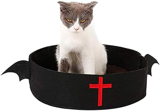 halloween cat bed