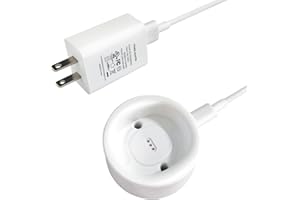 SZSDMY Charger Base for Laifen Toothbrushes,Electric Toothbrush Charger Dock and Stand Suitable for LFTB01-S/LFTB01-P/LFTB01-A,Including USB C Cable and Adapter. (White)