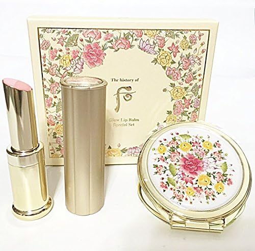 The History of Whoo Gongjinhyang Mi Secret Court Glow Lip Balm(pink) Special Set(with Court Mirror Gift)