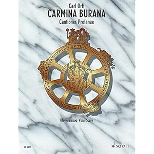 Carmina Burana: Cantiones profanae. Soli (STBar), gemischter Chor (SATB), Kinderchor und Orchester. Klavierauszug…