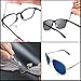 Aluan Eyeglass Repair Kit Sunglasses Repair Kit with Nose Pads Screws Screwdriver Tweezers for Watch Clock Spectacle Repair