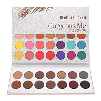 MAYCREATE Eyeshadow Palette - Beauty Glazed 63 Colors Pearlescent Matte Eyeshadow, Eye Cosmetics, Makeup Palette