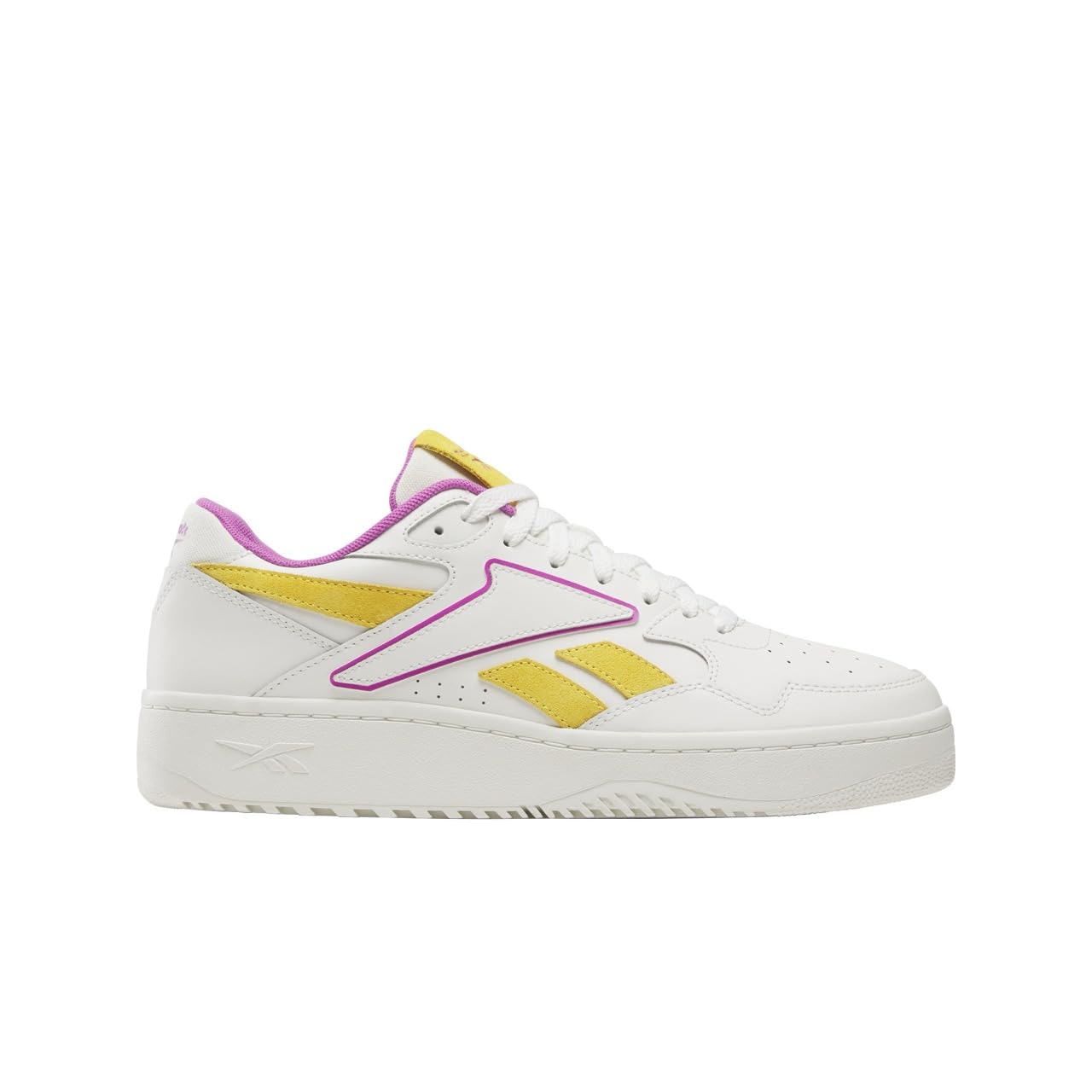 Reebok Unisex ATR Chill Sneaker, Chalk/Golden Haze/Purple Rave, 14 Women/ 12.5 Men Image