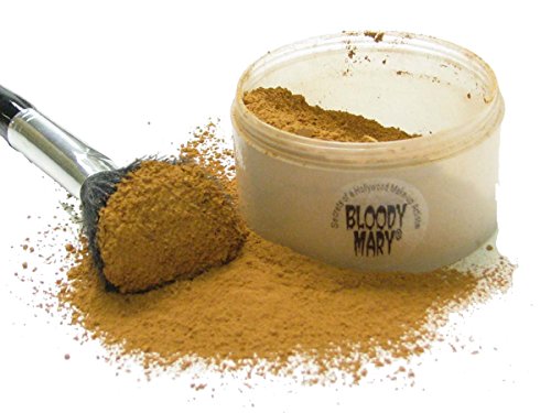 Bloody Mary Makeup Loose Setting Powder, Dirt (Brown Brick)