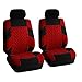 FH Group FB071115 Travel Master Seat Covers (Red) Full Set – Universal Fit for Cars Trucks & SUVs