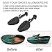 5 Pairs Plastic Shoe Tree for Men, Adjustable Length Mens Shoe Trees for Sneakers, Holder Shaper Support Shoe Stretcher to Keep Shoes In Pristine Conditions