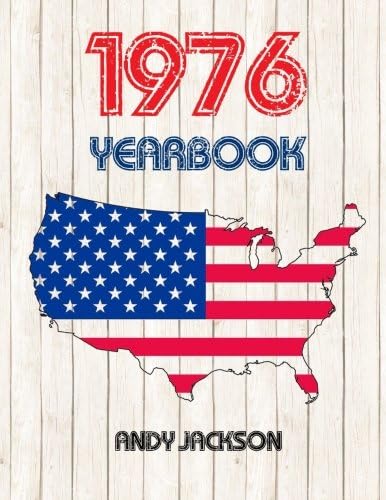 1976 U.S. Yearbook: Interesting original book full of facts and figures from 1976 - Unique birthday gift or anniversary present idea!