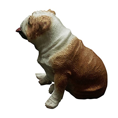 Sculptures Resin Bulldog Statue Home Decor Resin BullDog Figurine