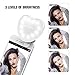 Selfie Light, JANCHUN Ring Light for iPhone Selfie with 3 Levels of Brightness for Photo Lighting – White