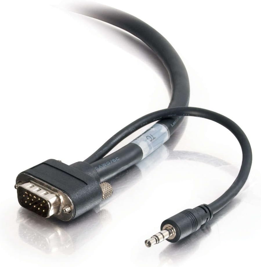 C2g Cables To Go 75ft Cmg Hd15 +3.5mm M/m Sxga Cable