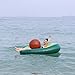 LetsFunny Avocado Pool Float Inflatable Giant Floats with Rapid Valves Pool Party Beach Swimming Raft Floaty Lounger Decorations Toys Games for Adult and Kids