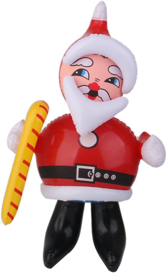 Inflatable Blow Up Santa Claus Toy Christmas Decoration 50cm Amazon.co
