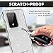 Elegant Choise Case for Samsung Galaxy S21 Plus Case Liquid Glittery with Screen Protector and Camera Lens Protector for Girls Women, Flowing Floating Bling Sparkling Shiny Crystal Phone Case (Clear)