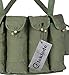 Loklode Surplus Military Chinese Type 81 Ak47 Rifle Chest Rig Ammo Pouch Green