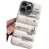 IAIYOXI Puffer Case with Sports Shoes Brand Design for iPhone 16 Pro Max,Sneakers Ins White or Black Label Soft Cover-Blue Puffy Cover for iPhone 16 15 14 13 12 11 Pro Max Plus X XS XR 7 8 (White)