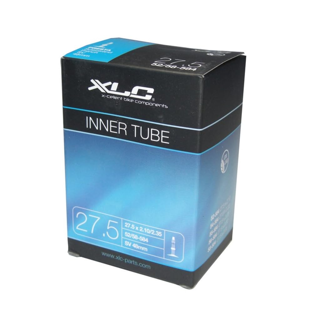 XLC Unisex Adult VT-S27 Bicycle Inner Tubes, Black, 27.5X300-350