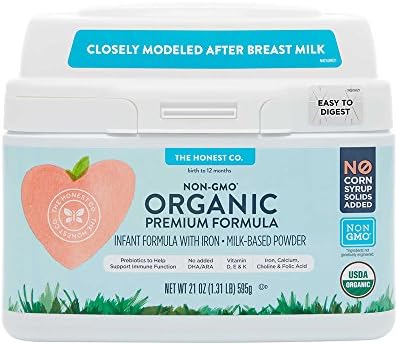 honest organic formula