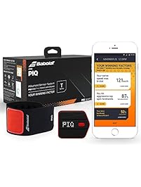 Babolat and PIQ Wearable Tennis Swing Analyzer with Serve Speed and Swing Type Tracking