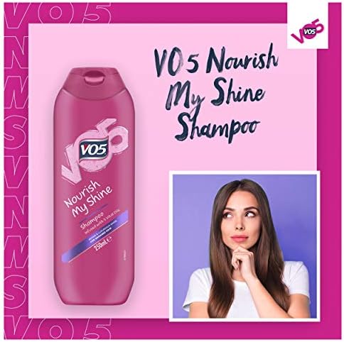 Vo5 Nourish My Shine Infused With 5 Vital Oils Shampoo For Damaged Hair 250 Ml Pack Of 6 Amazon Co Uk Beauty