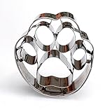 Dog Paw Cookie Cutter - Stainless Steel