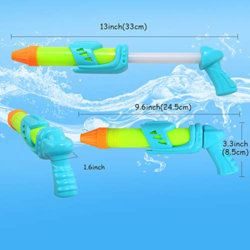 NextX 6 Pack Water Blaster, Water Guns Super Soaker, Summer Water Toys for Kids