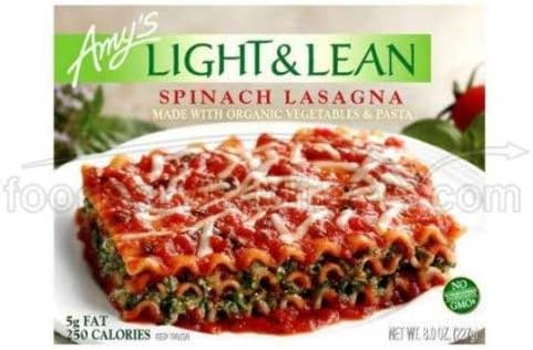 Amys Organic Light Lean Bean and Cheese Burrito, 6 Ounce - 12 per case.