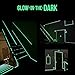 Glow Tape - Premium Quality Fluorescent Tape, 30 feet x 0.8 Inch, Extended Glow Time, Eco-Friendly Glow-in-the-dark Photoluminescent Tape, Waterproof, Removable - Best for Home, Office, Luminous Party