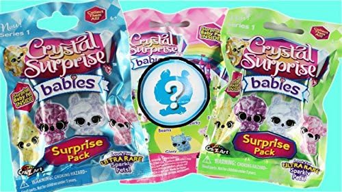 Set of 2 Crystal Surprise Babies Surprise Pack / Blind Bags (Assorted)