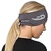 TrailHeads Women's Power Ponytail Headband - Cold Smoke Grey/Reflective Silver