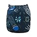 ALVABABY Cloth Diaper One Size Adjustable Reuseable Washable Nappy with 2 Inserts H069