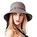 Ladies Sun Visor Wide Large Brim Swimming Beach Sun Hat